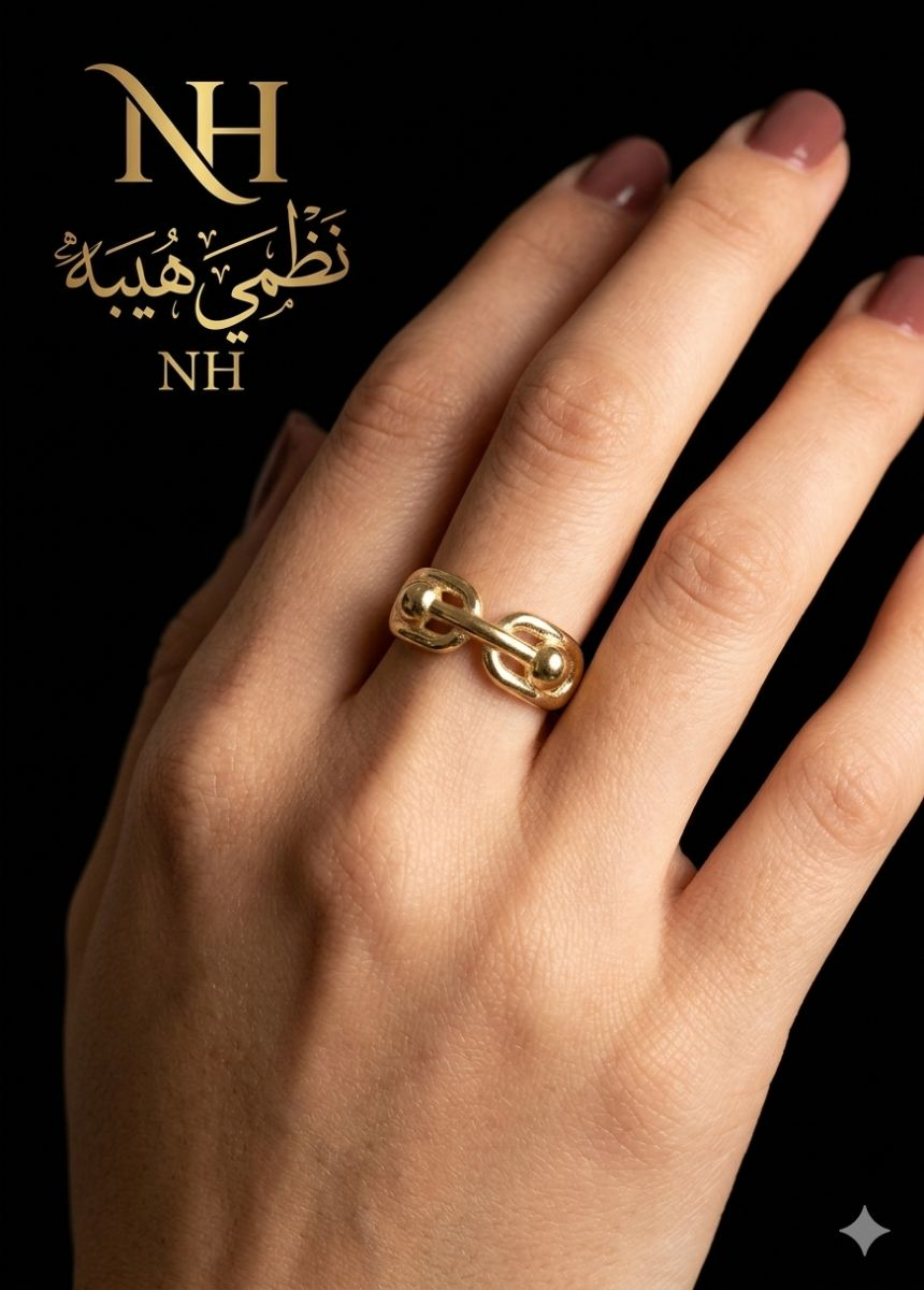 خاتم — لامار — عيار 18 — 1.88 جم