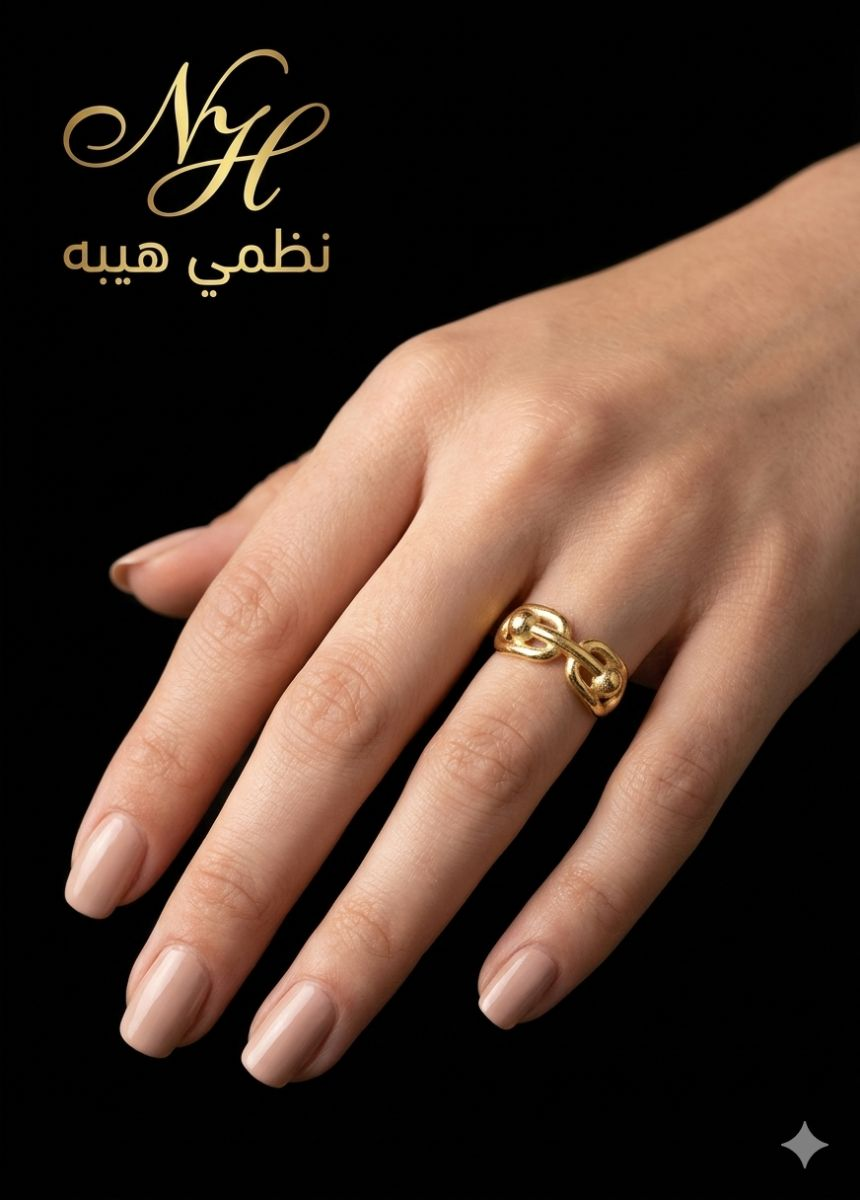 خاتم — لامار — عيار 18 — 1.94 جم