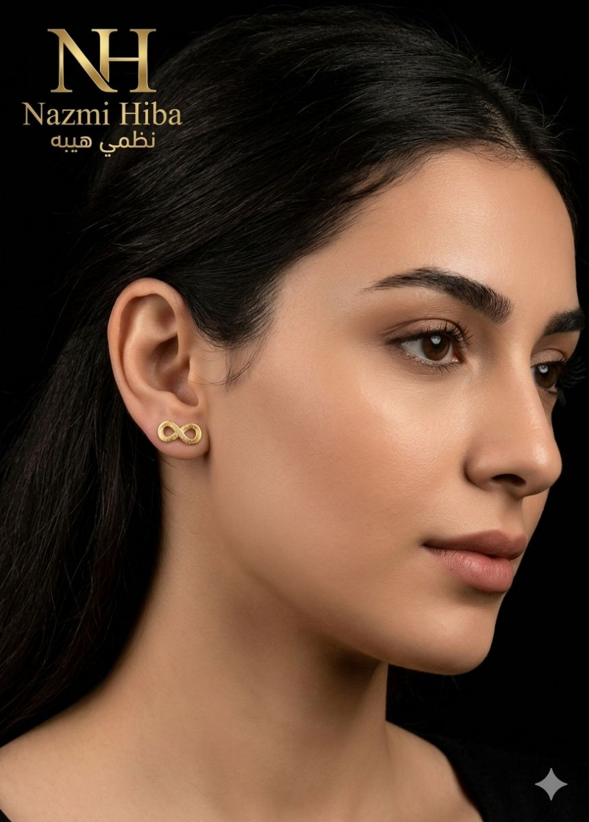 حلق — كنج جولد — عيار 18 — 0.80 جم