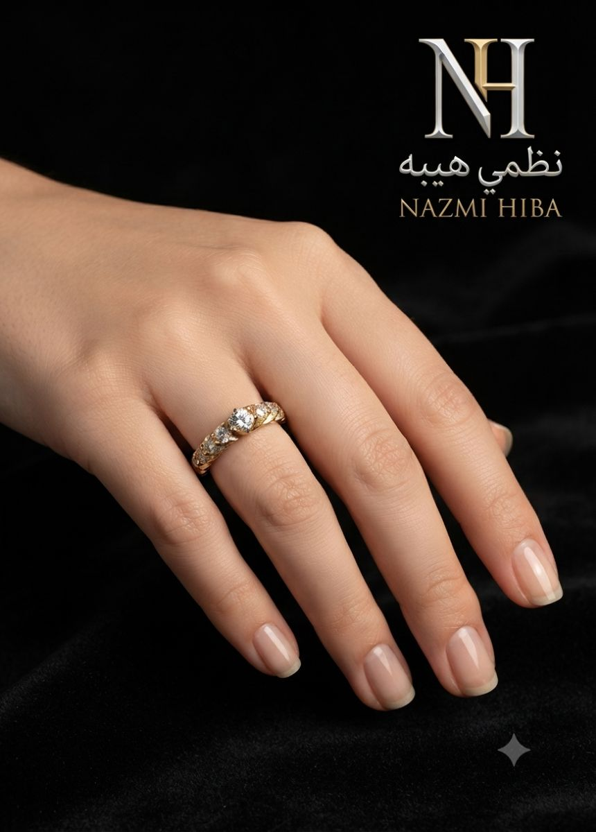 خاتم — مصانع او ورش — عيار 18 — 4.34 جم