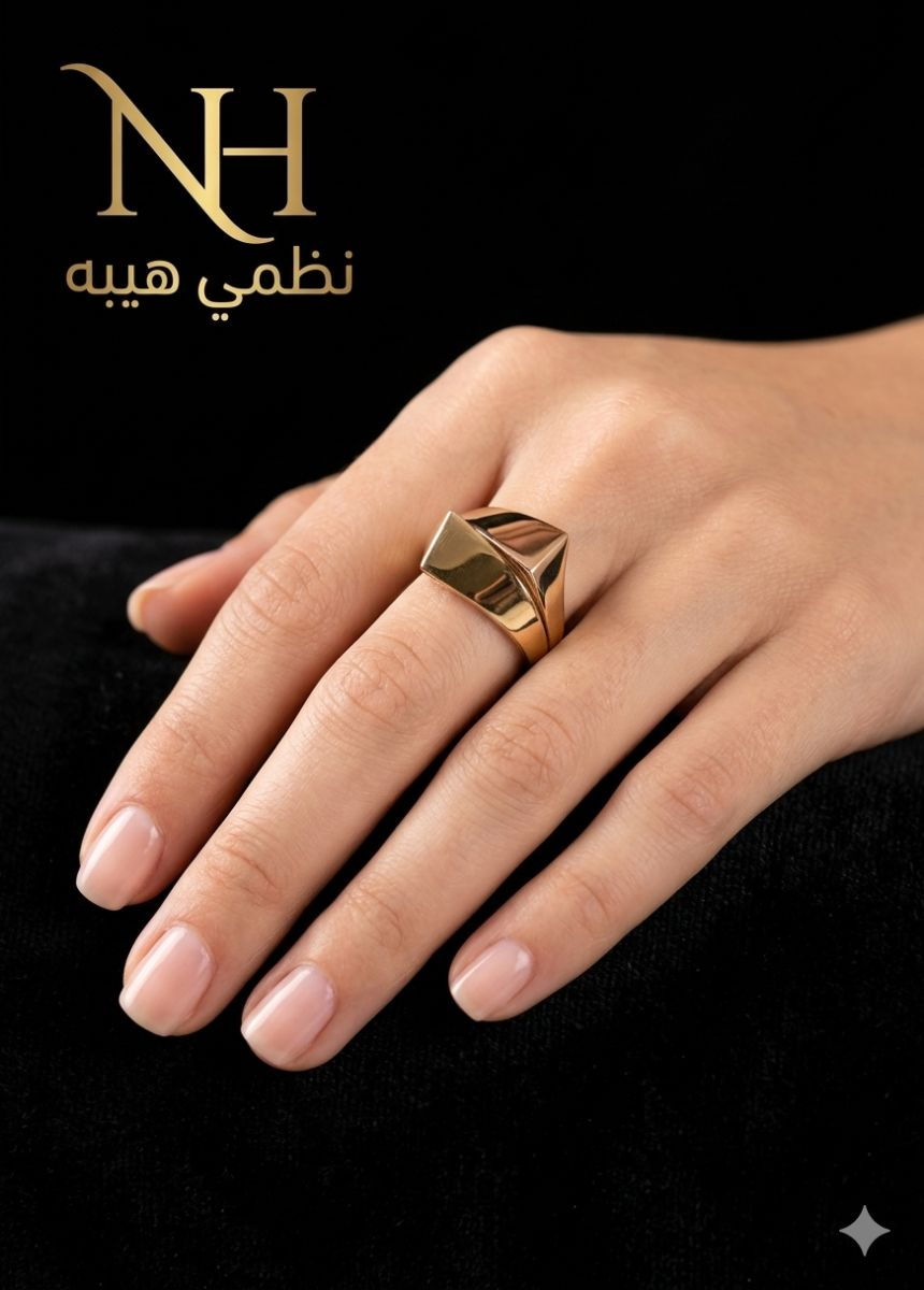 خاتم — اندريا جولد — عيار 18 — صورة 1