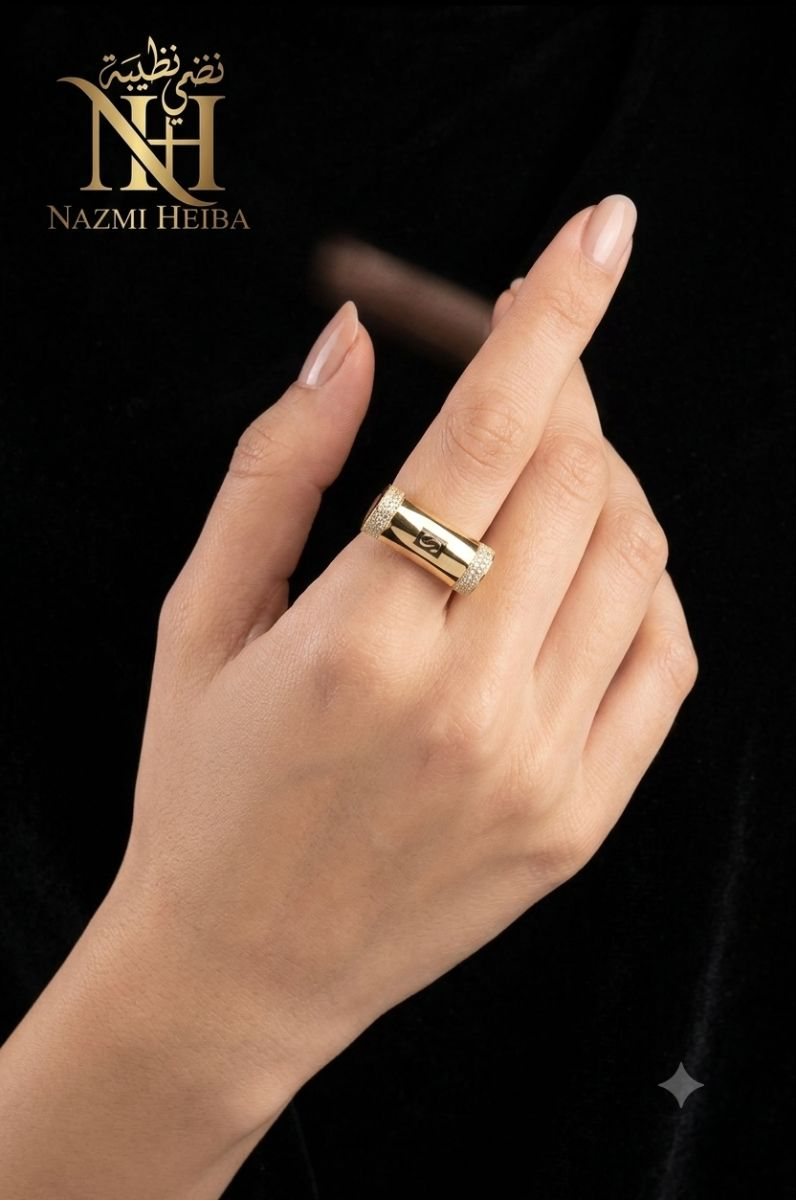 خاتم — اندريا جولد — عيار 18 — 4.56 جم