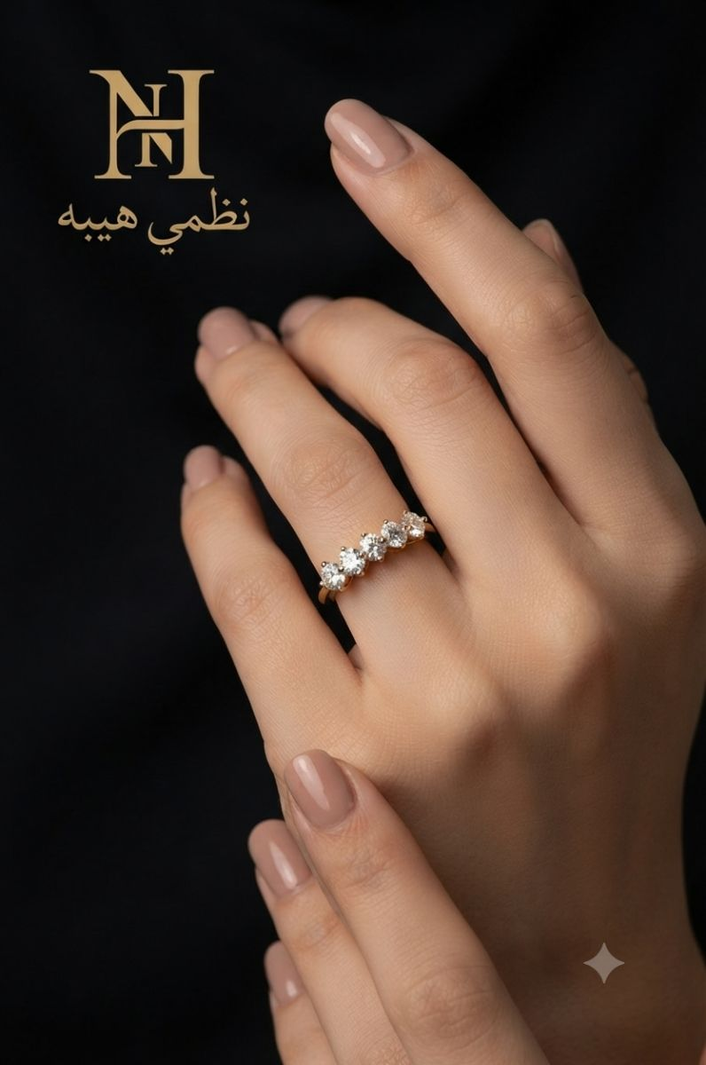 خاتم — كنج جولد — عيار 18 — 2.40 جم