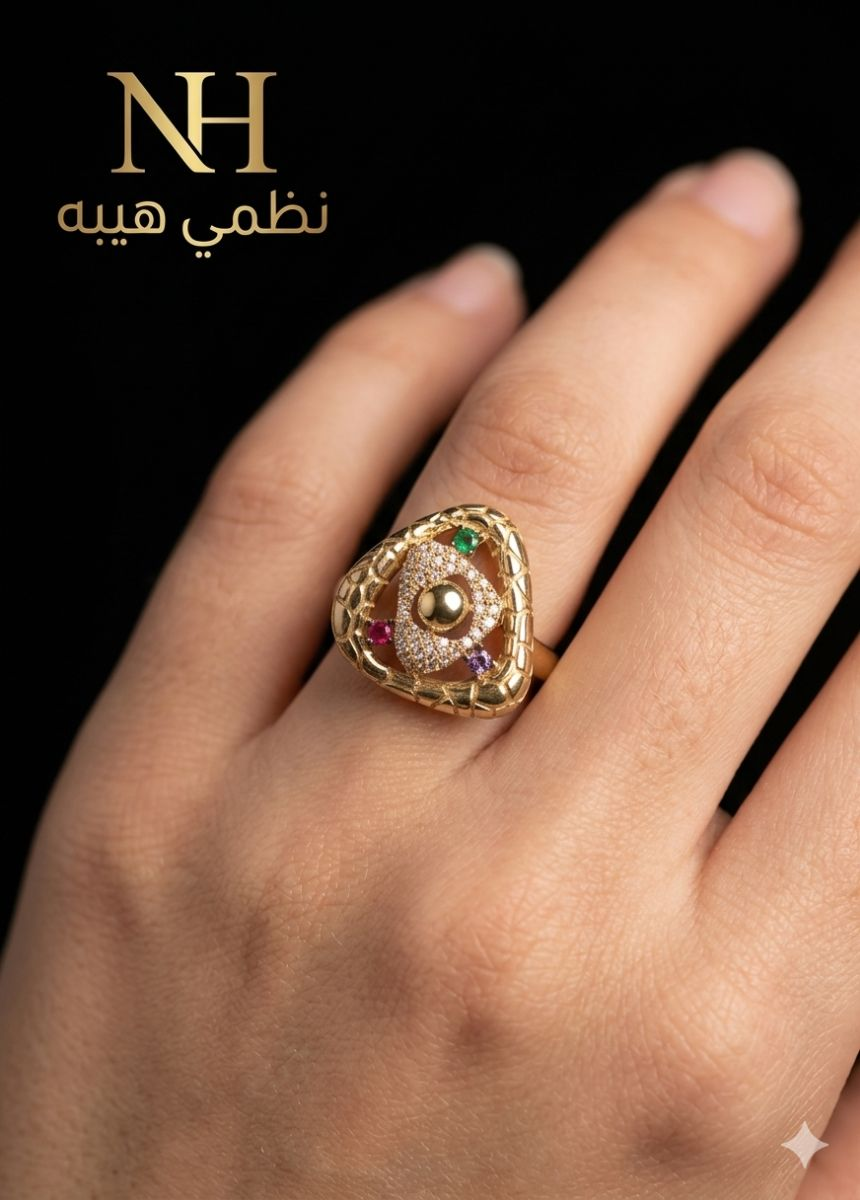 خاتم — اندريا جولد — عيار 18 — صورة 1