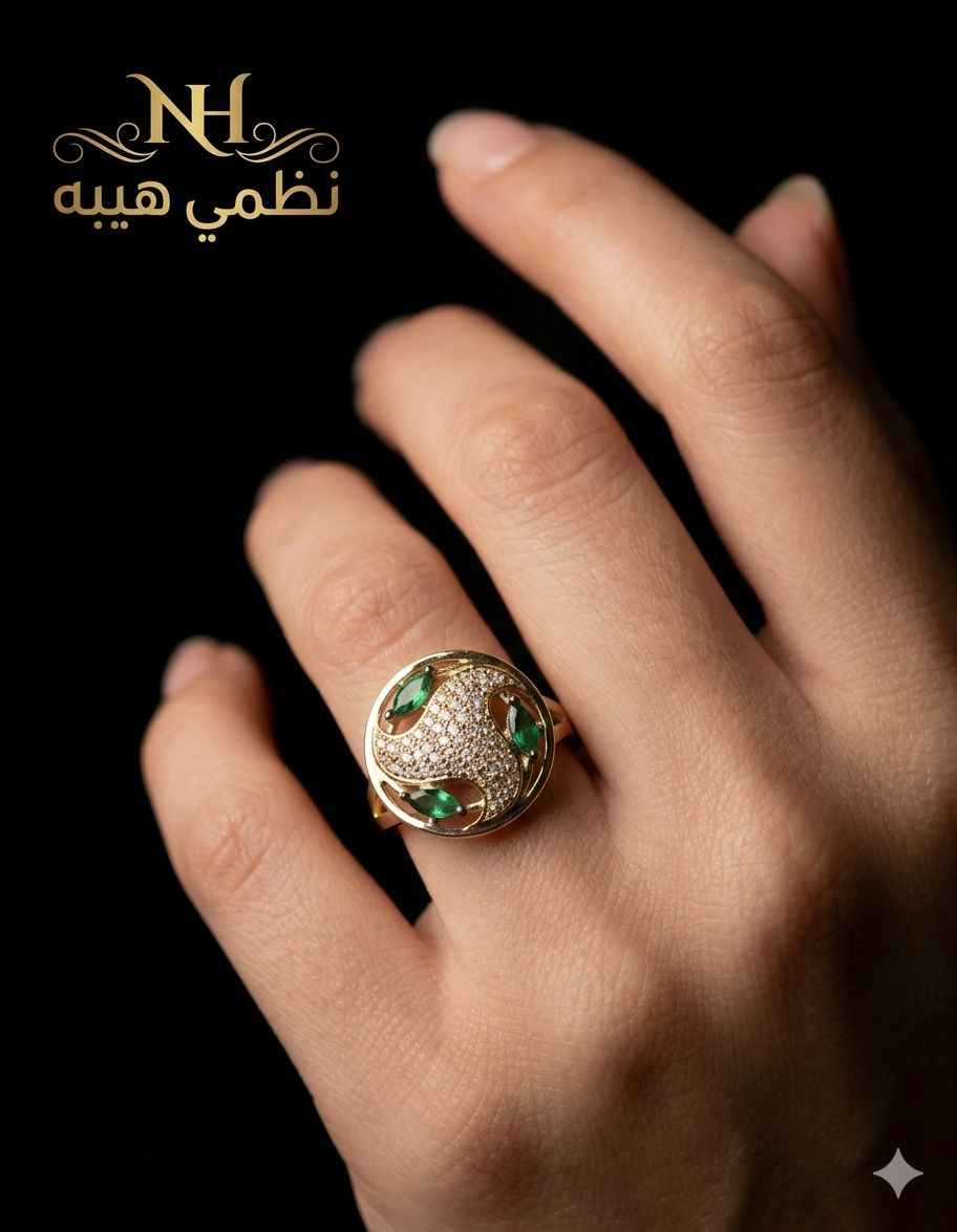 خاتم — مصانع او ورش — عيار 18 — صورة 1