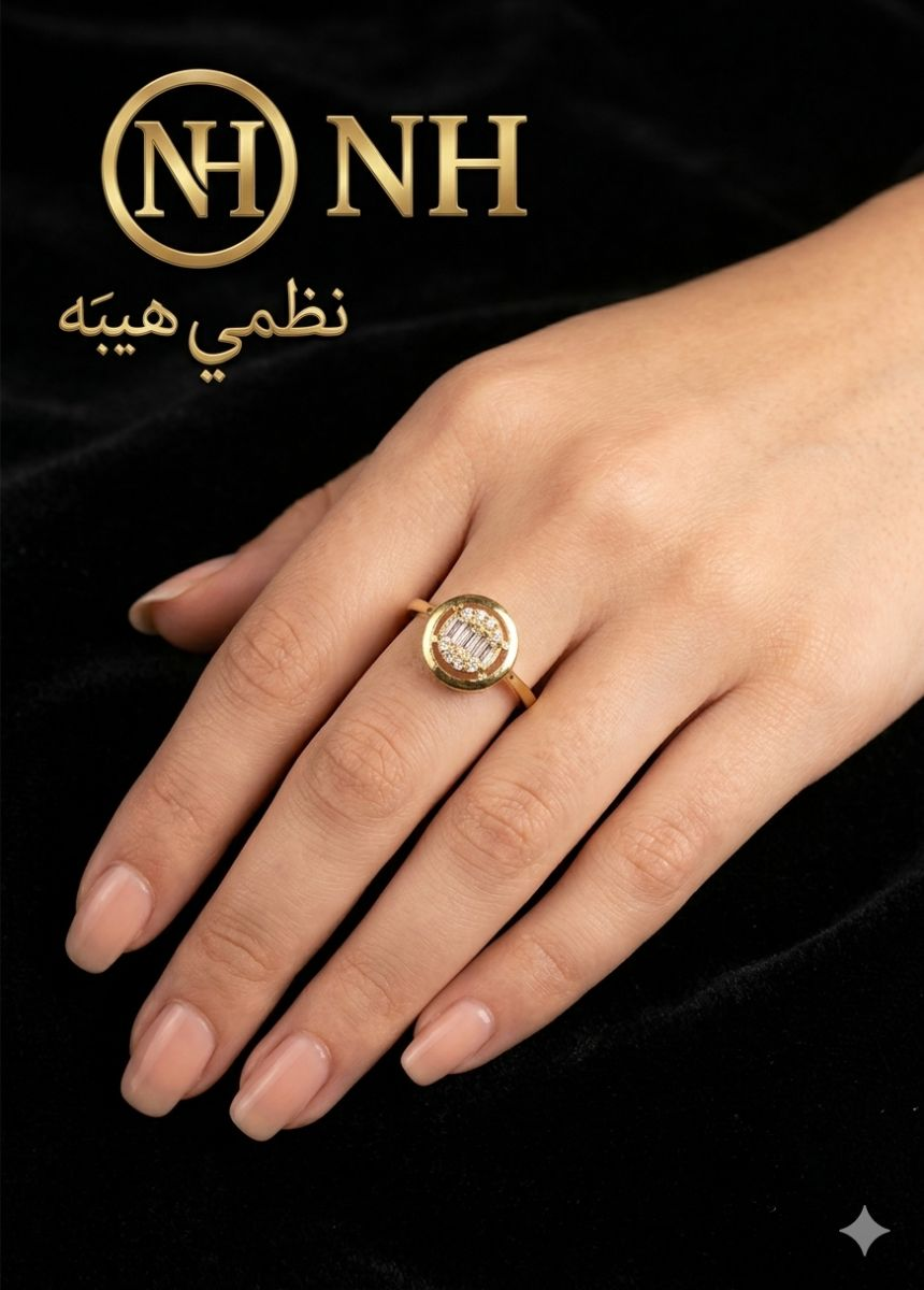 خاتم — فلورا — عيار 18 — صورة 1