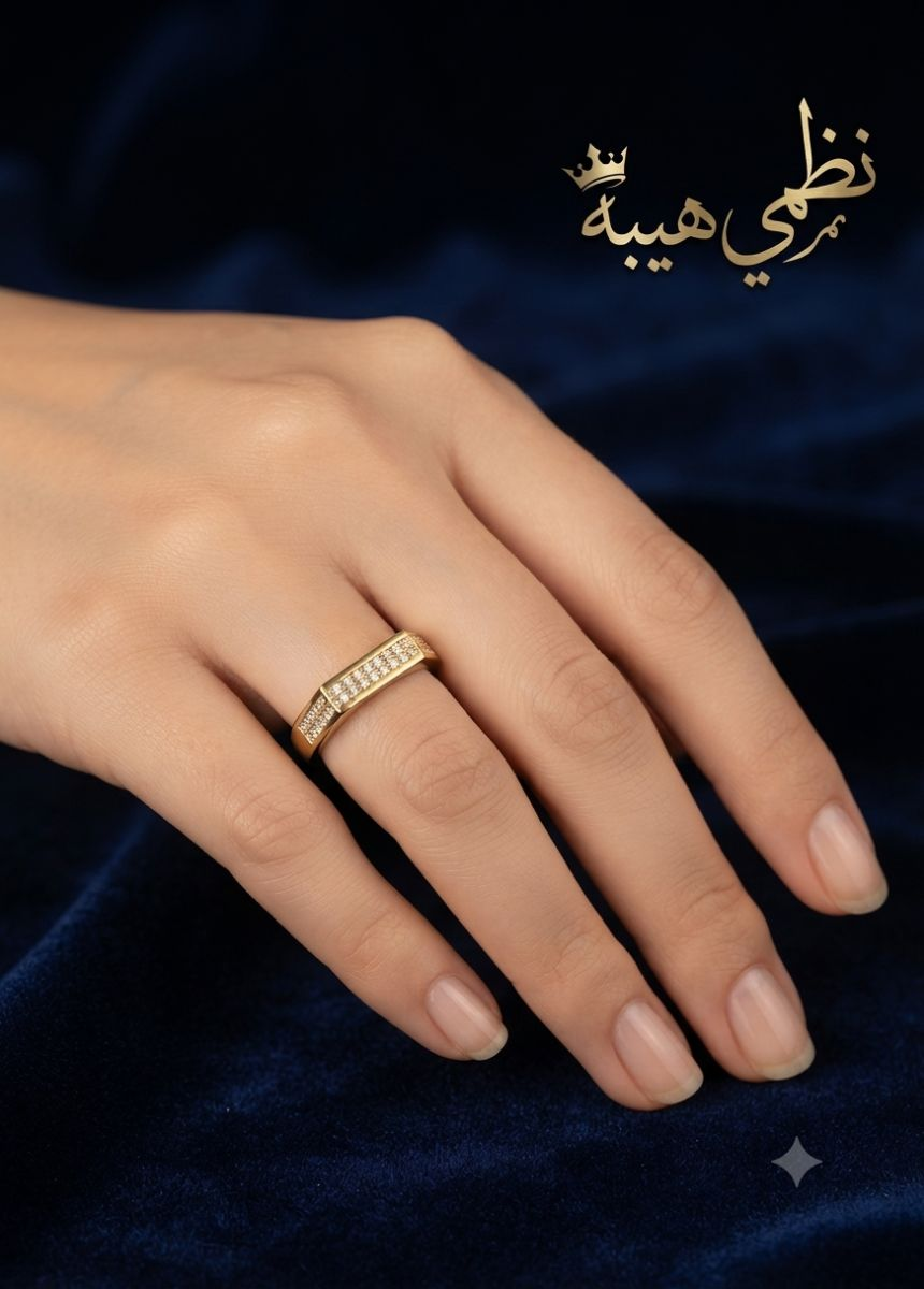خاتم — مصانع او ورش — عيار 18 — 2.00 جم