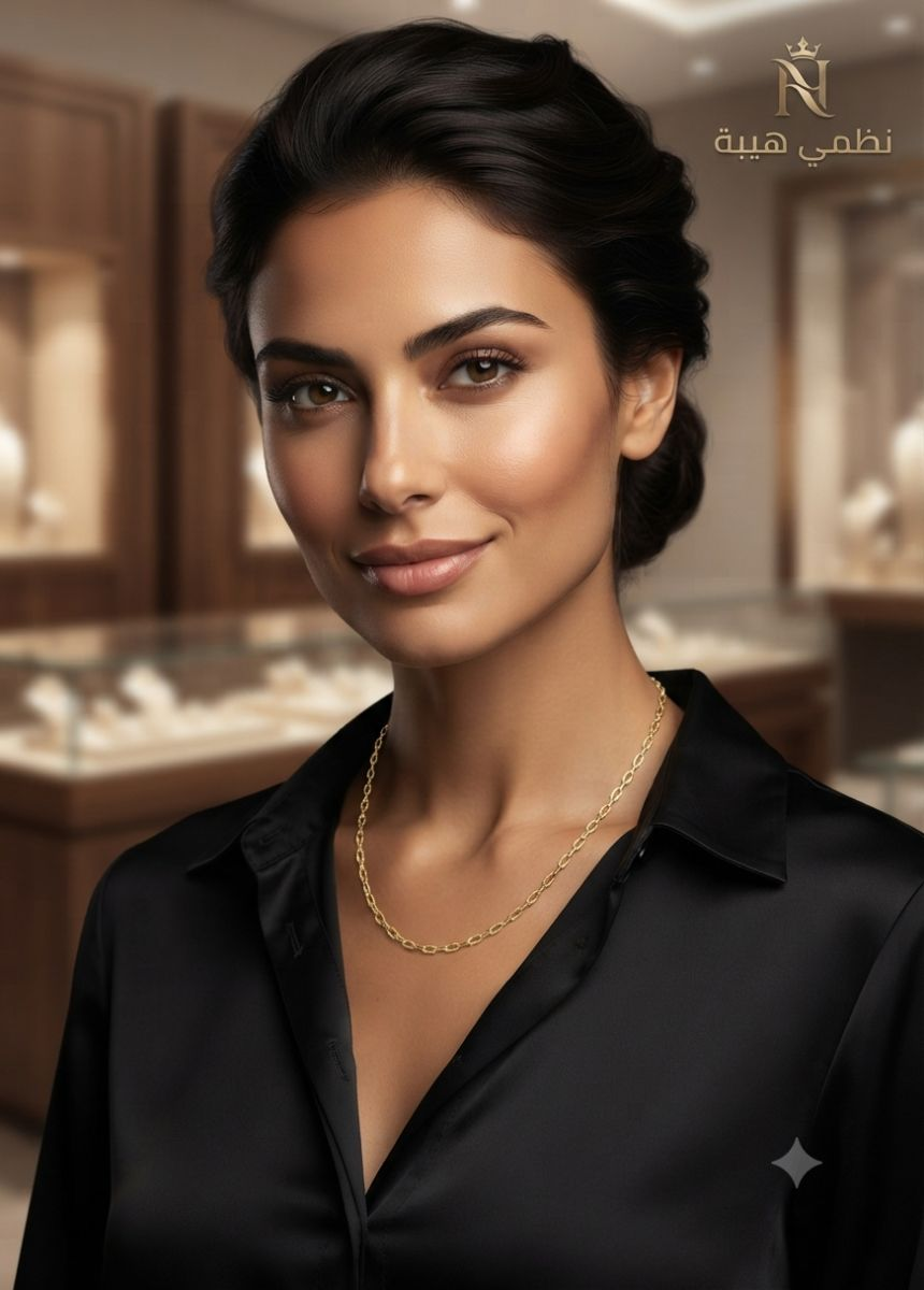 سلسله — فلورا — عيار 18 — 2.90 جم