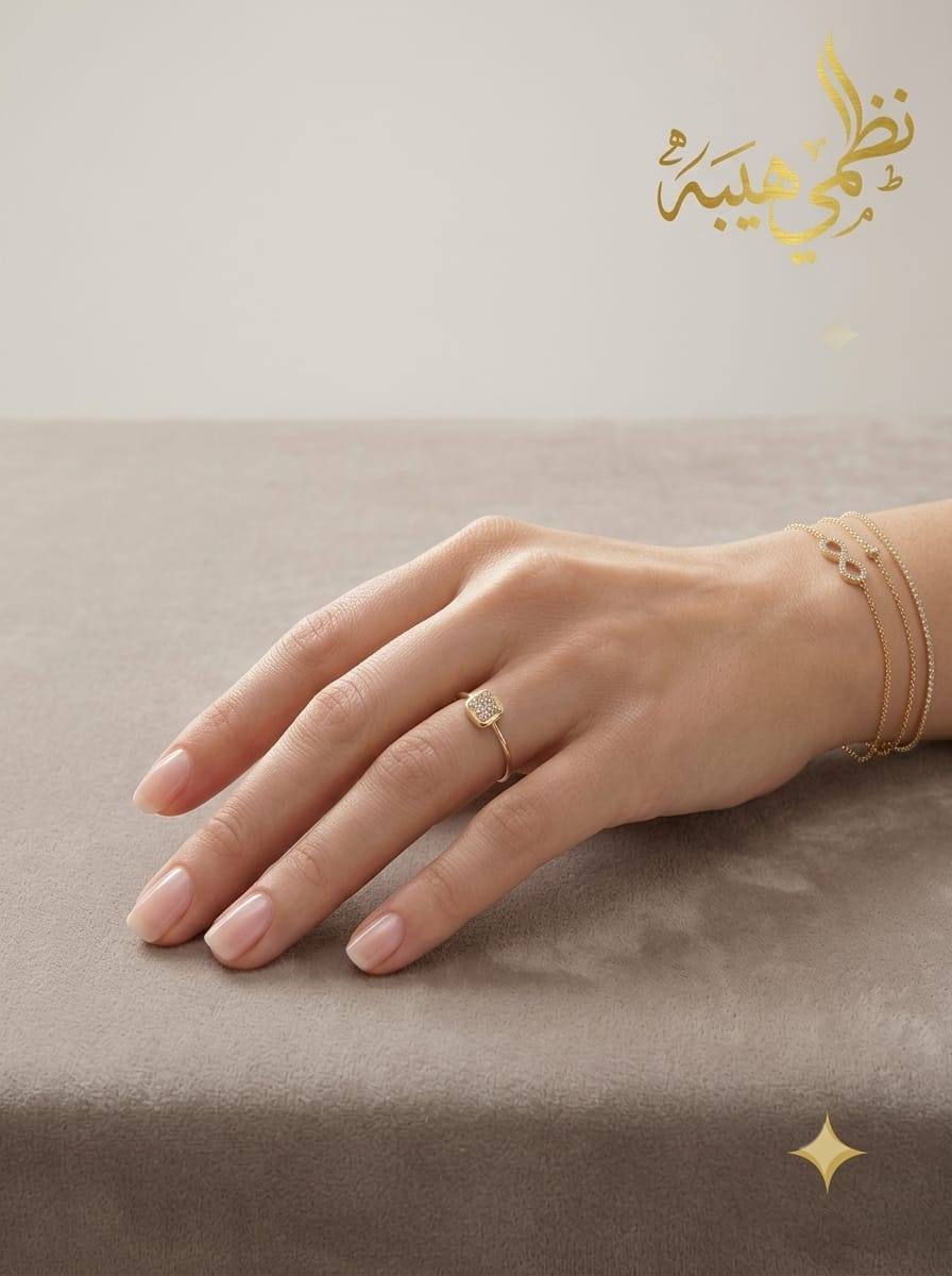 خاتم — اندريا جولد — عيار 18 — 1.13 جم