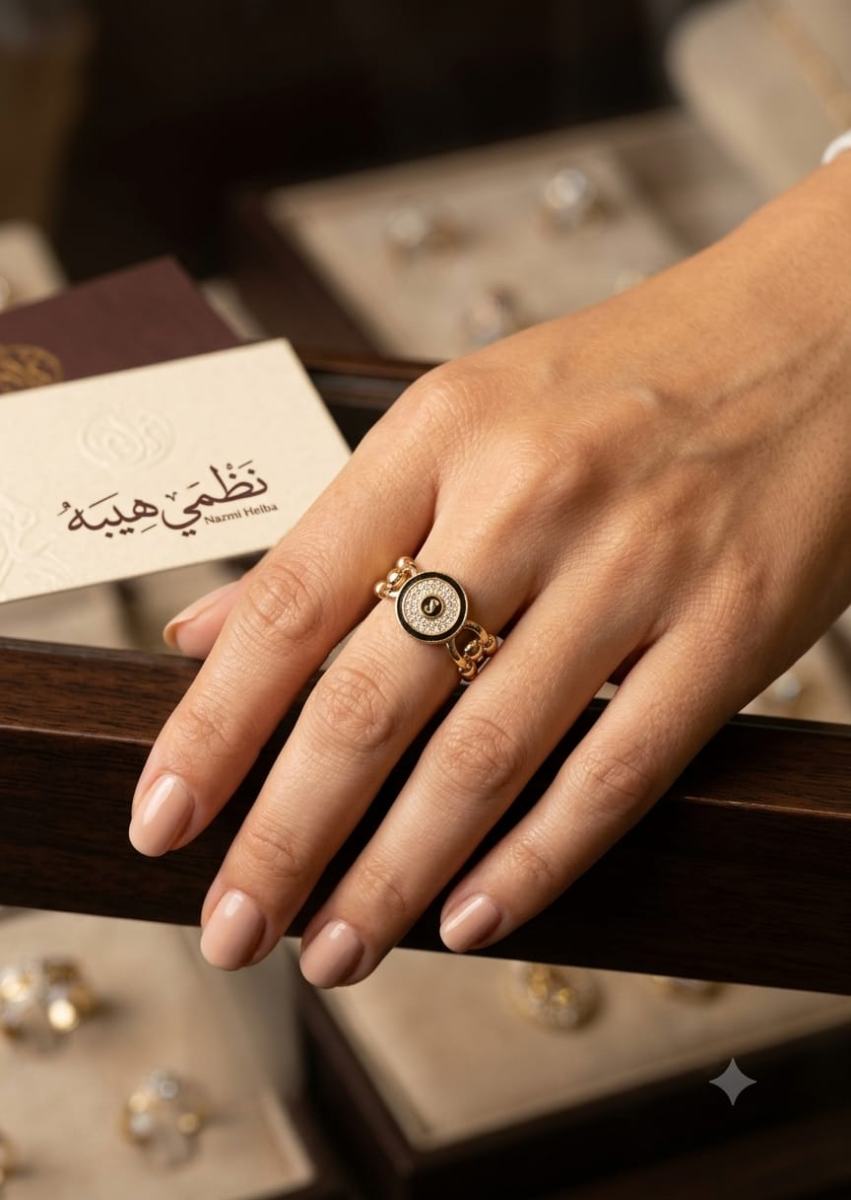 خاتم — اندريا جولد — عيار 18 — 2.59 جم
