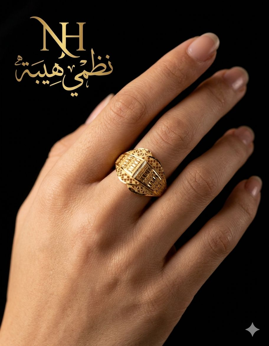 خاتم — اندريا جولد — عيار 21 — صورة 1