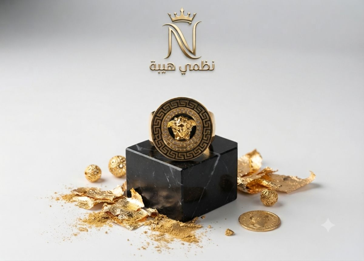 خاتم — فلورا — عيار 18 — 4.44 جم