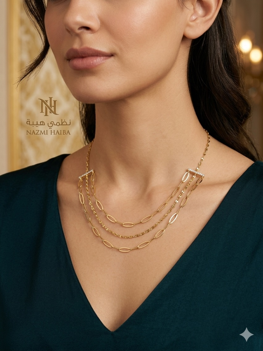 سلسله — مصانع او ورش — عيار 18 — 3.93 جم