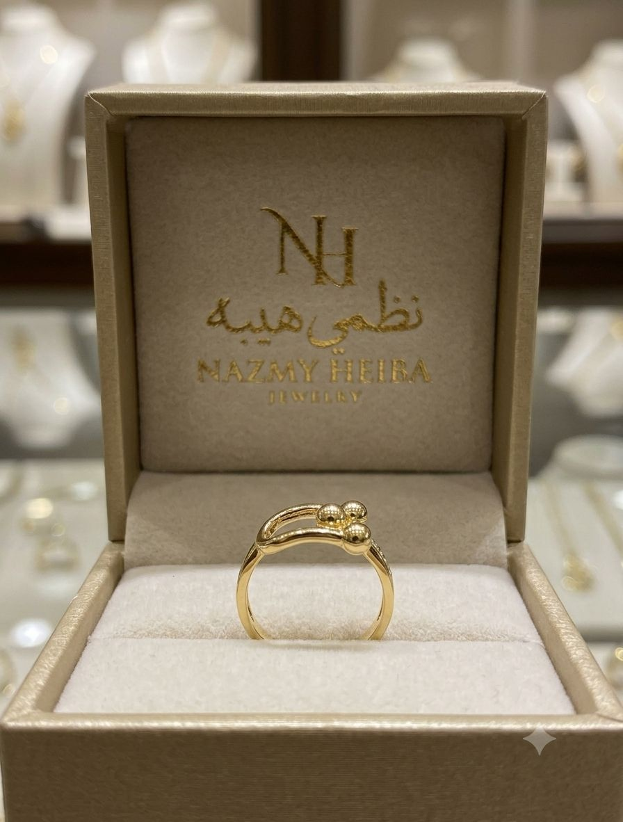 خاتم — اندريا جولد — عيار 18 — 1.52 جم