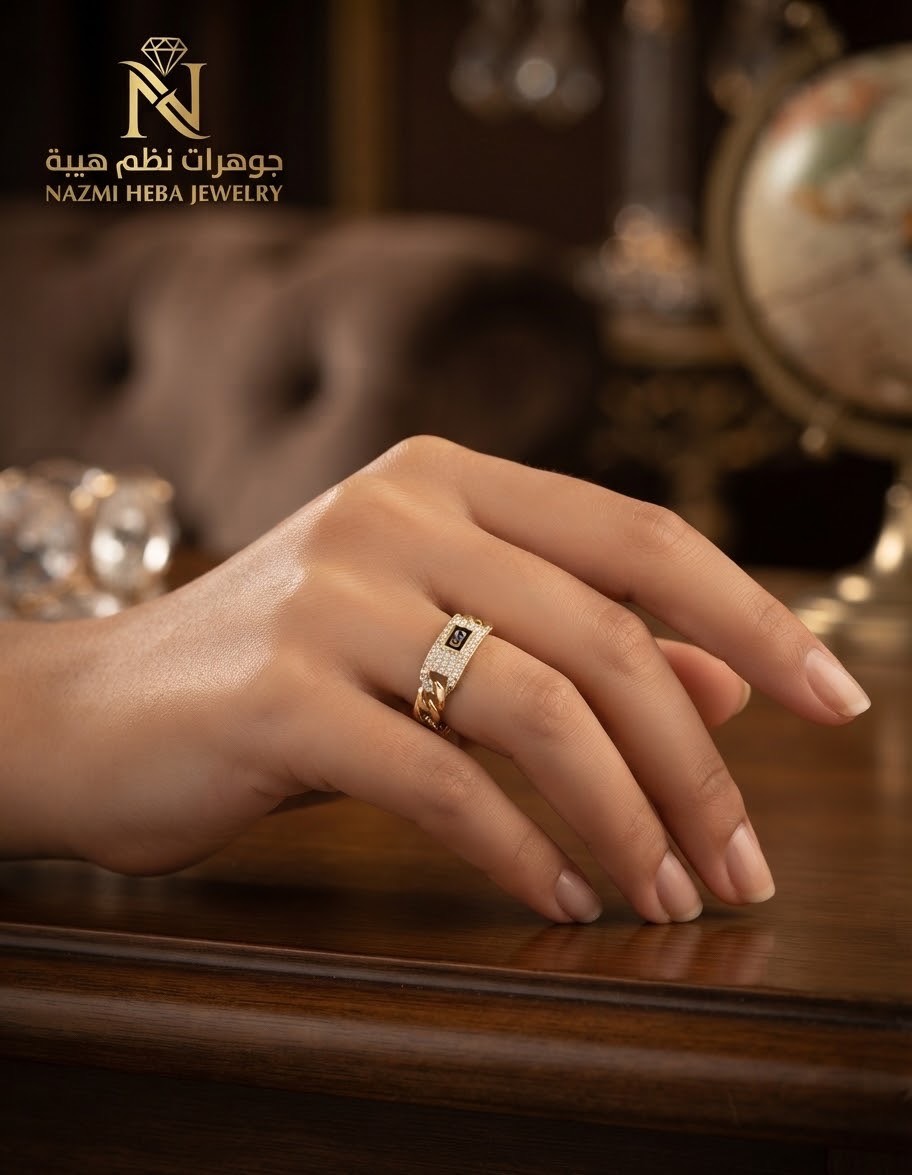خاتم — فلورا — عيار 18 — صورة 1
