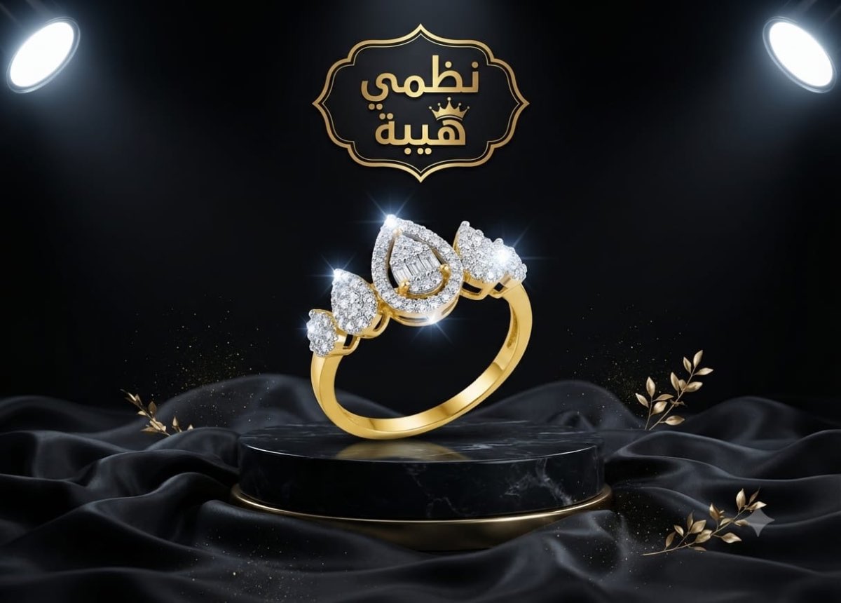 خاتم — فلورا — عيار 18 — 2.07 جم