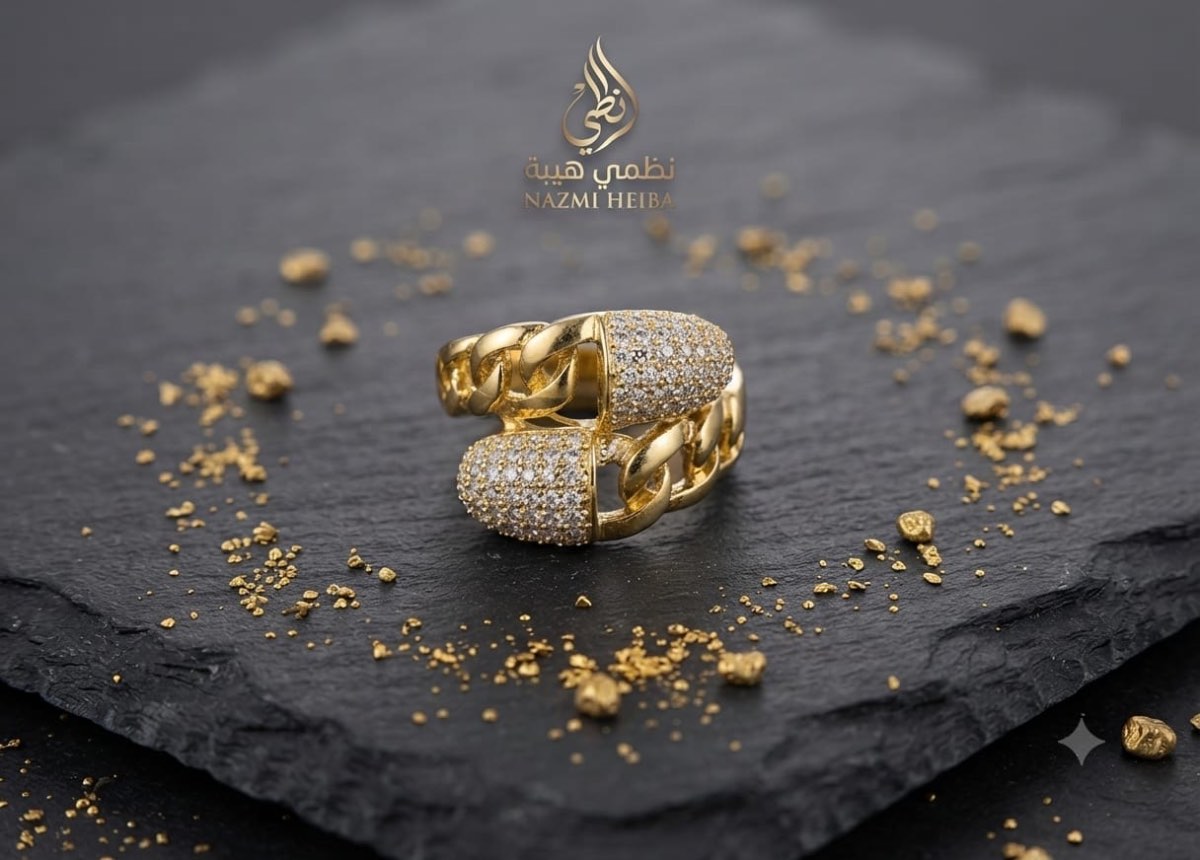 خاتم — كيرمينا — عيار 21 — 5.43 جم