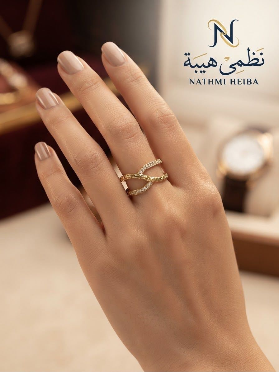 خاتم — فلورا — عيار 18 — 2.07 جم