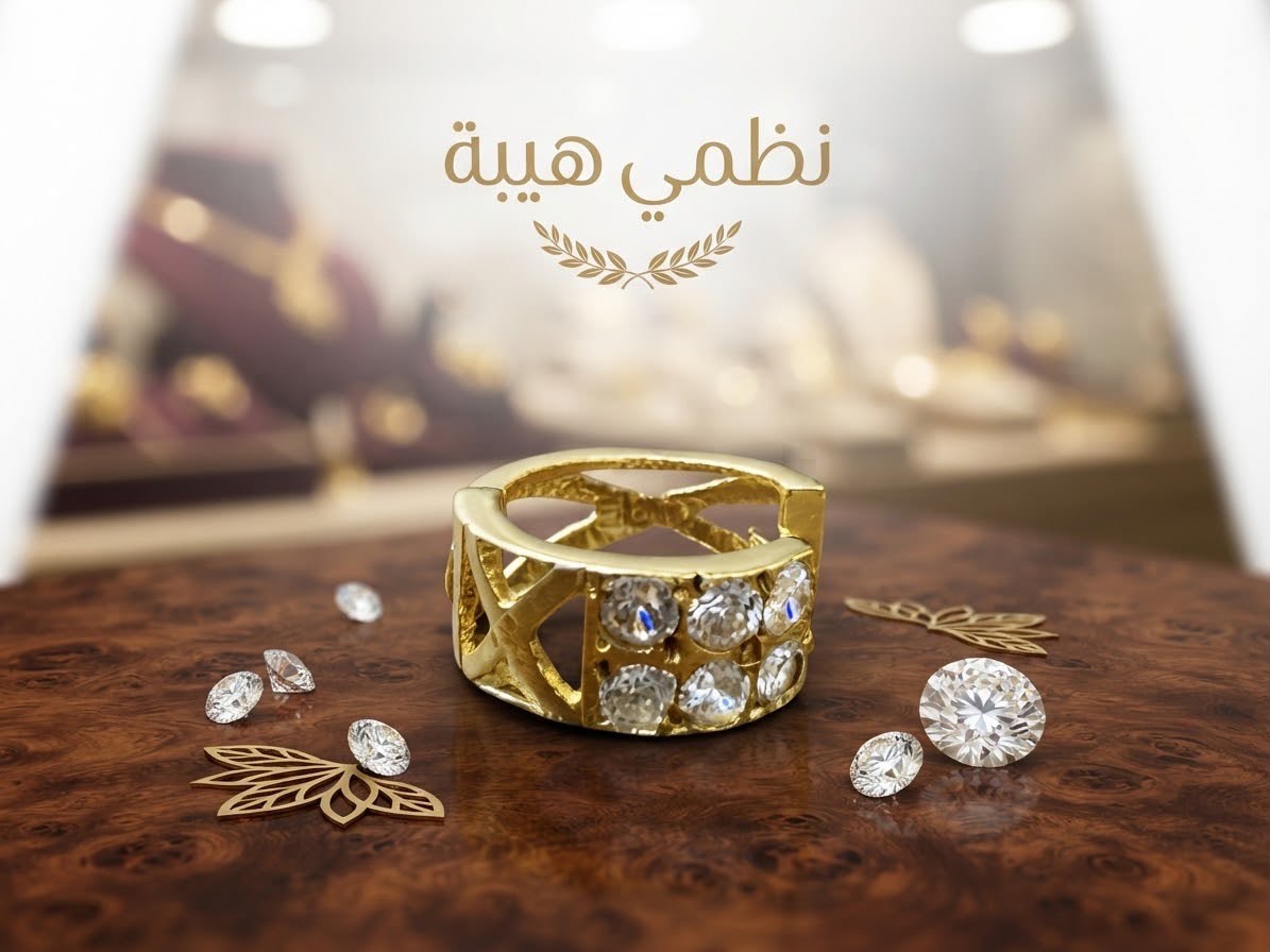 حلق — فلورا — عيار 18 — صورة 1