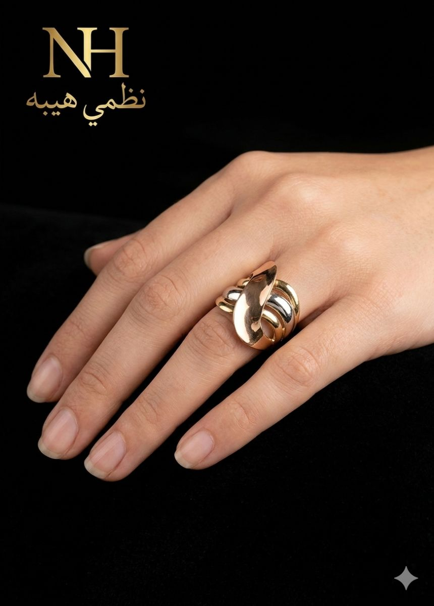 خاتم — اندريا جولد — عيار 18 — صورة 1