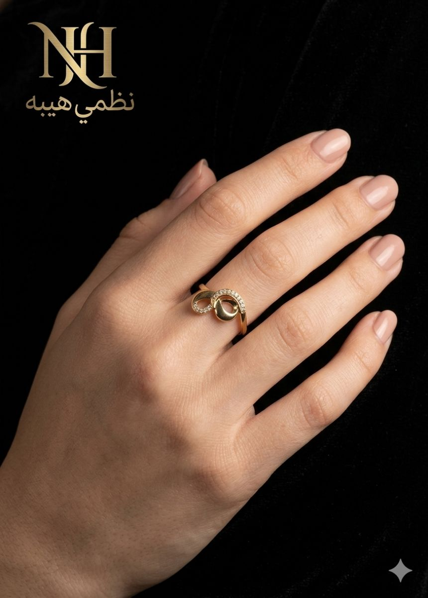 خاتم — مصانع او ورش — عيار 18 — صورة 1