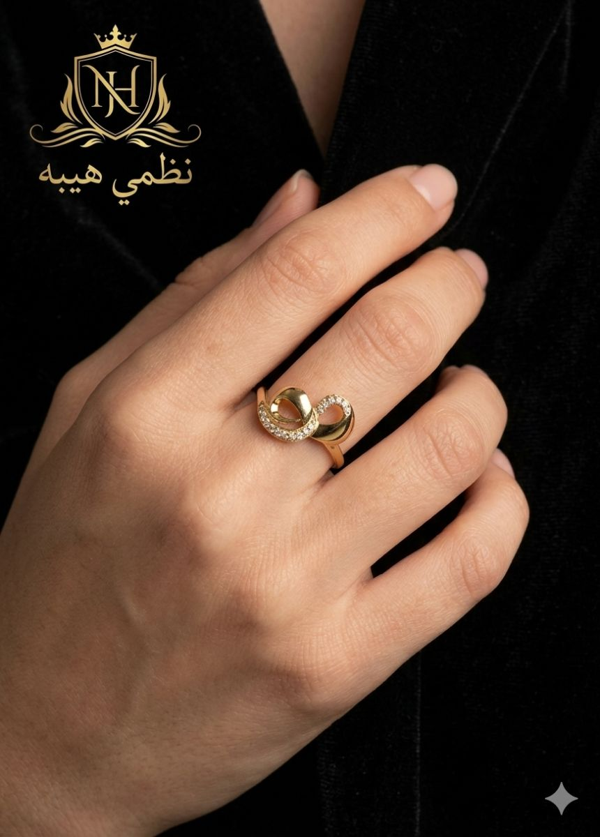 خاتم — مصانع او ورش — عيار 18 — صورة 1