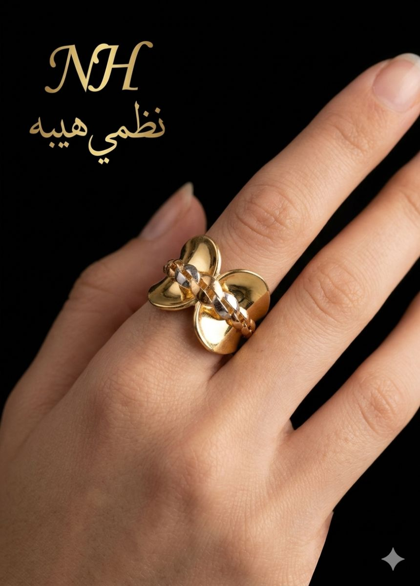 خاتم — اندريا جولد — عيار 18 — صورة 1