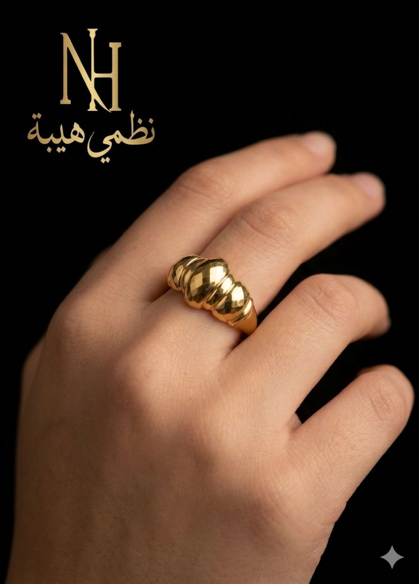 خاتم — مصانع او ورش — عيار 18 — صورة 1