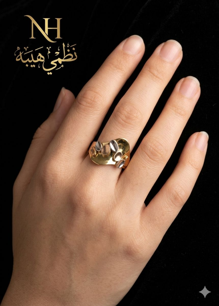 خاتم — اندريا جولد — عيار 18 — صورة 1