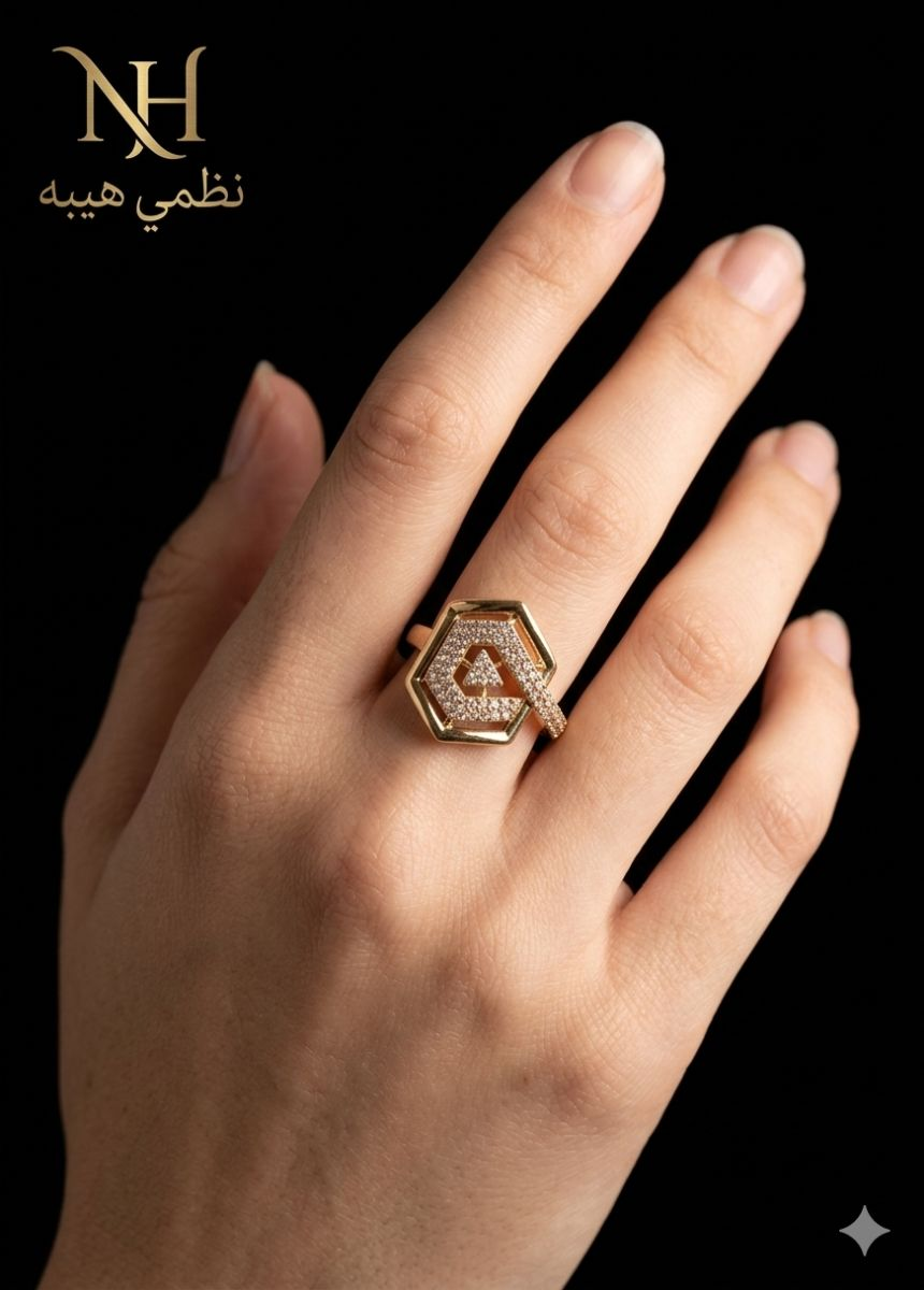 خاتم — اندريا جولد — عيار 21 — صورة 1