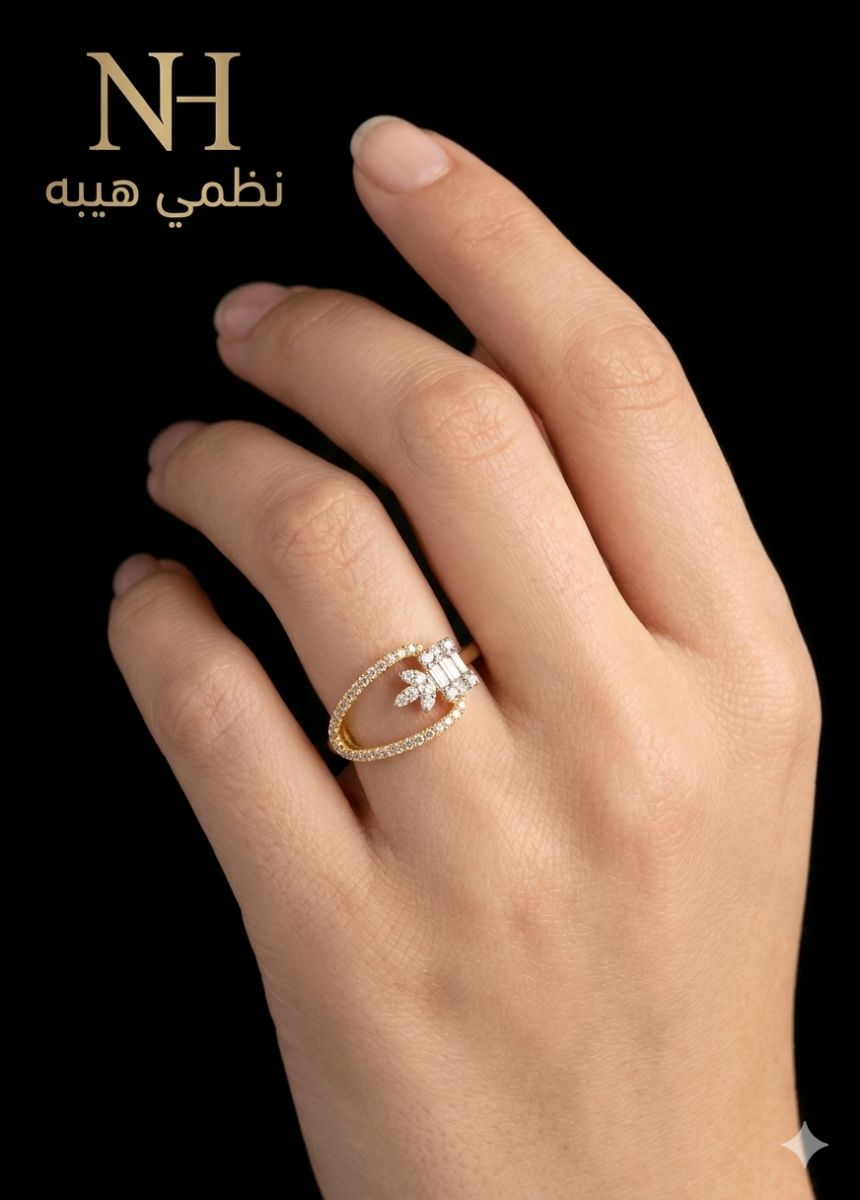 خاتم — مصانع او ورش — عيار 18 — صورة 1