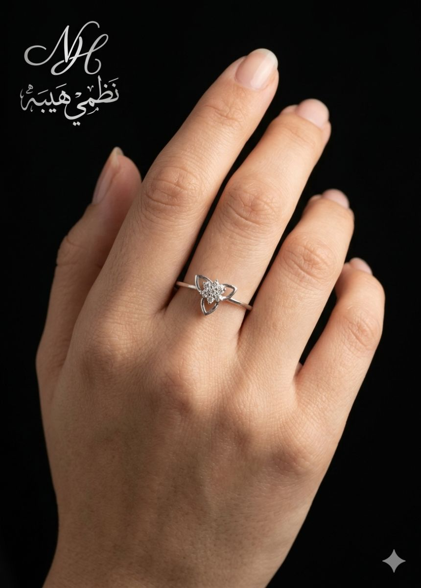 خاتم — مصانع او ورش — عيار 18 — 1.22 جم