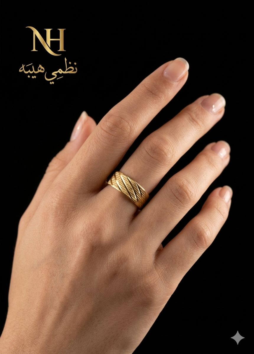 دبلة — فلورا — عيار 18 — صورة 1