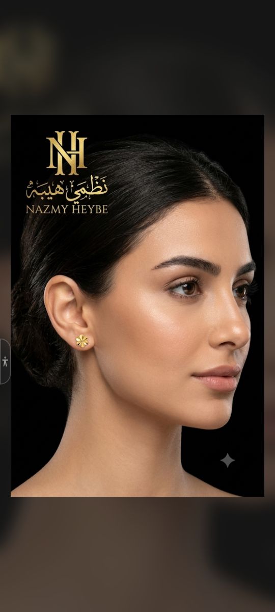 حلق — اللؤلؤه — عيار 18 — 0.37 جم
