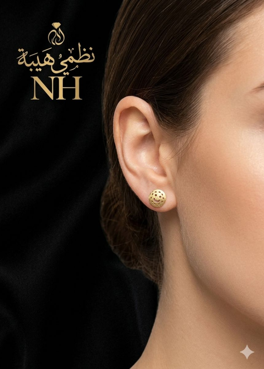 حلق — اللؤلؤه — عيار 18 — 0.37 جم