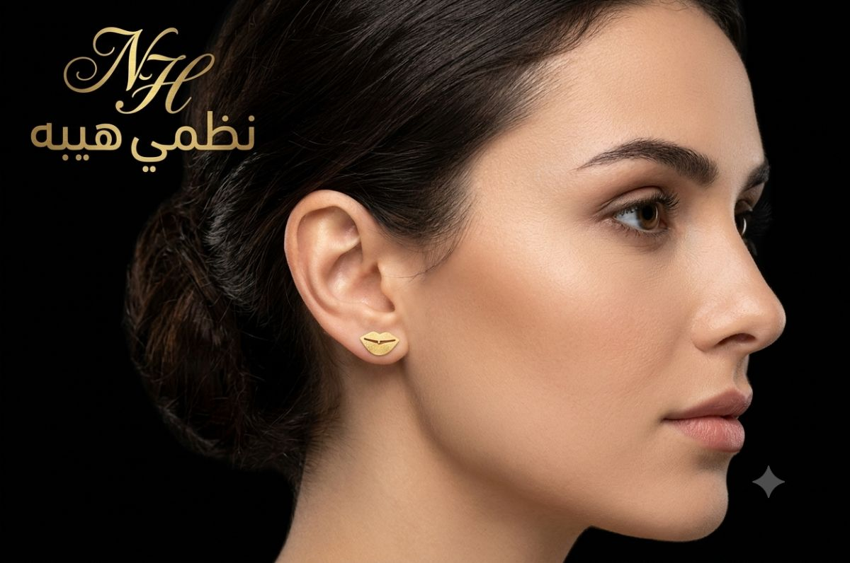حلق — اللؤلؤه — عيار 18 — 0.34 جم